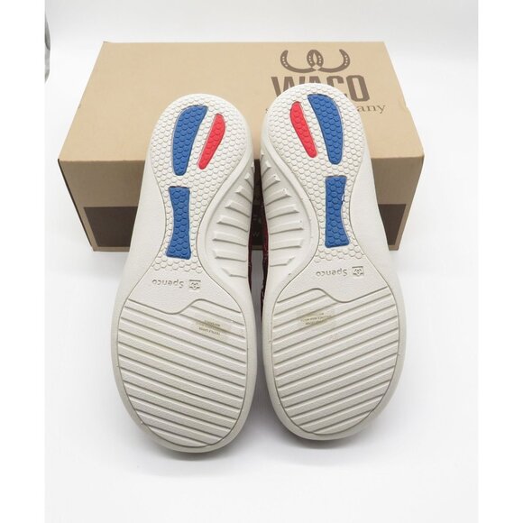 Spenco Women's Red Slip-On Clogs Cork Insole Size 7 Comfort Support NIB - Picture 8 of 8